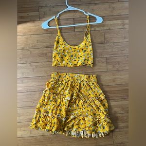 Yellow Coordinating set